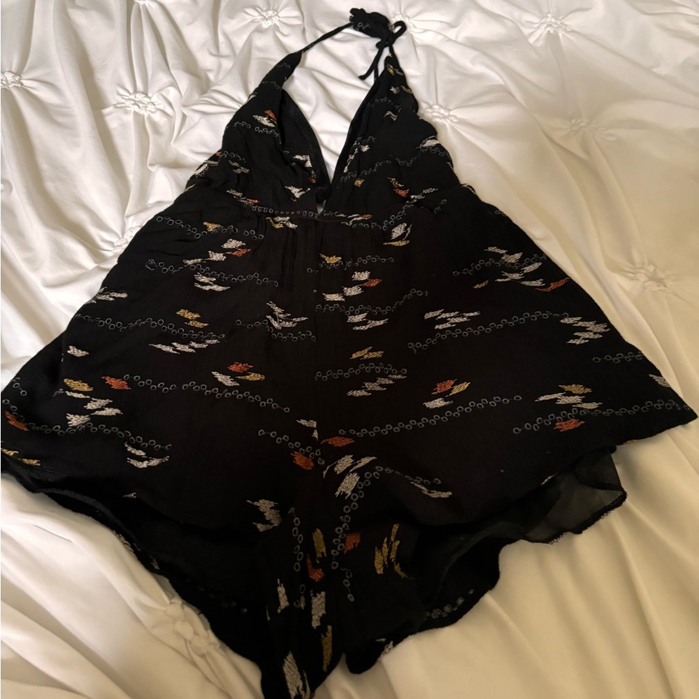 Black Audrey 3+1 Romper